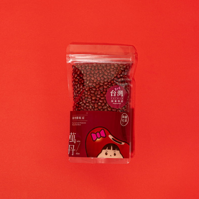 萬丹水洗日曬紅豆｜300g（輕裝包）,南國紅逗