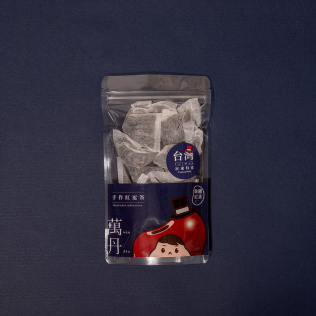 桂花紅逗茶20包裝,萬丹鮮紅豆-南國紅逗